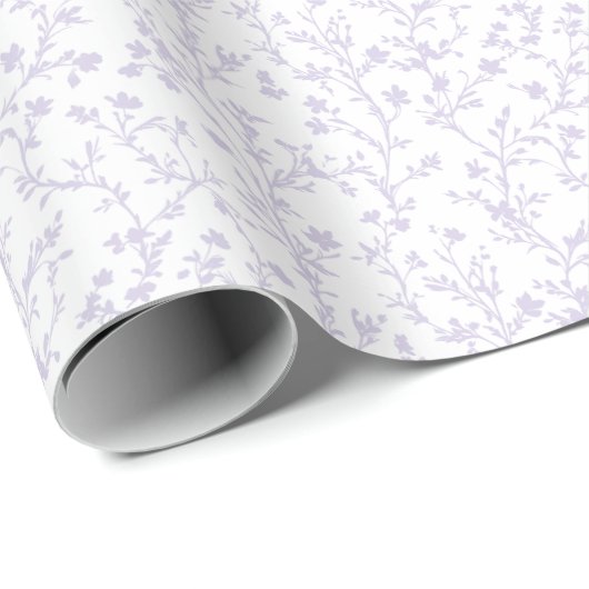 Soft Meadow Dusty Lavender - Neutral Geschenkpapier (Rolleneckpunkt)