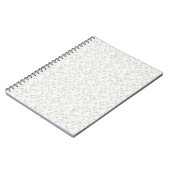 Soft Meadow Muted Sage - Neutral Notizblock (Linke Seite)