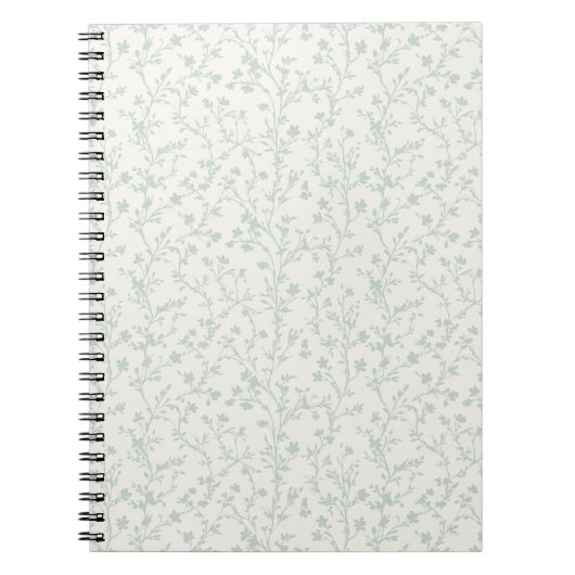 Soft Meadow Muted Sage - Neutral Notizblock (Vorderseite)