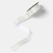 Soft Meadow Muted Sage - Neutral Satinband (Rückseite)