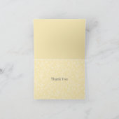 Soft Meadow Neutral - Buttercreme Dankeskarte (Innenseite)