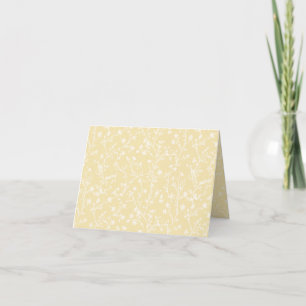 Soft Meadow Neutral - Buttercreme Dankeskarte