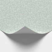 Soft Meadow Neutral - Gedämpfte Salbei Geschenkpapier (Ecke)