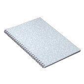 Soft Meadow Neutral - Puderblau Notizblock (Rechte Seite)
