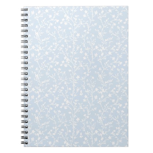Soft Meadow Neutral - Puderblau Notizblock (Vorderseite)