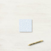 Soft Meadow Neutral - Puderblau Post-it Klebezettel (Auf Schreibtisch)