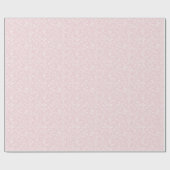 Soft Meadow Neutral - Rosafarben Geschenkpapier (Flach)