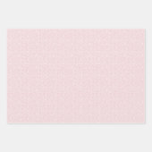 Soft Meadow Neutral - Rosafarben Geschenkpapier Set (Vorderseite 3)