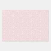 Soft Meadow Neutral - Rosafarben Geschenkpapier Set (Vorderseite 2)