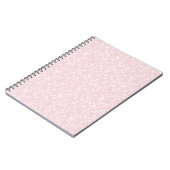 Soft Meadow Neutral - Rosafarben Notizblock (Linke Seite)