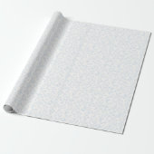 Soft Meadow Powder Blau - Neutral Geschenkpapier (Ungerollt)