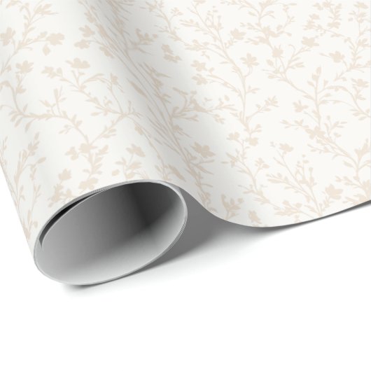 Soft Meadow Soft Linen - Neutral Geschenkpapier (Rolleneckpunkt)