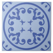 Soft Medallion Scroll Fliese (Vorderseite)