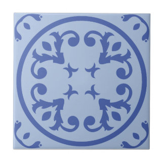 Soft Medallion Scroll Fliese
