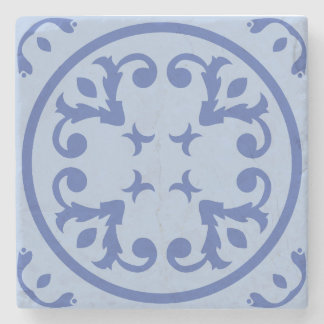 Soft Medallion Scroll Steinuntersetzer