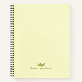 Soft Morning Ray Notizblock