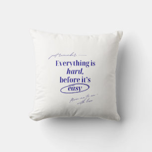 Soft Motivational Pillow Kissen