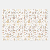 Soft Mute Boho Baby Kinderzimmer Bekleidung Toys Geschenkpapier Set (Vorderseite)