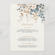 Soft Mute Earthy Tone Floral Water Wedding