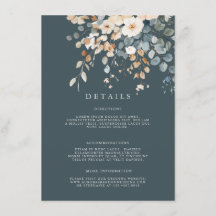 Soft Mute Earthy Tone Floral Water Wedding