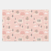 Soft Mute Scandi Inspiriert Weihnachten Geschenkpapier Set (Vorderseite 3)