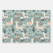 Soft Mute Scandi Inspiriert Weihnachten Geschenkpapier Set (Vorderseite)