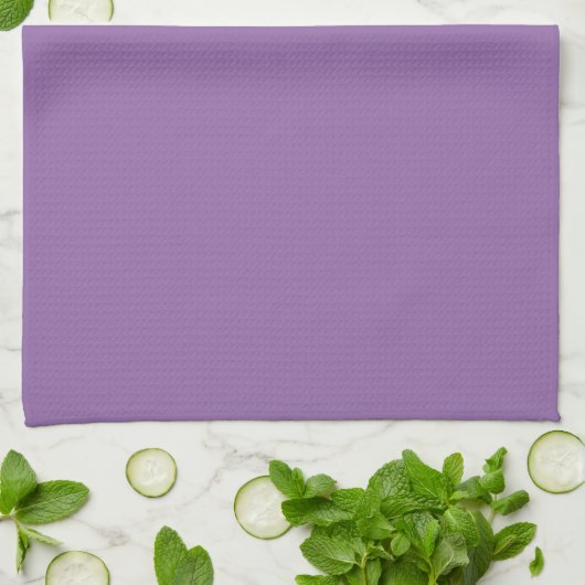Soft Muted Lavender Kitchen Towel Geschirrtuch (Gefaltet)