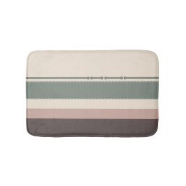 Soft Neutral Pastel Bath Mat – Minimalist Bathroom Badematte