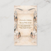 Soft Neutral PMU Studio Branding Visitenkarte (Rückseite)