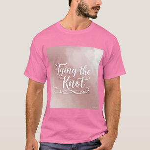 Soft Ombré bindet das Kniehemmer-Hemd T-Shirt