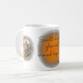 Soft Orange Golden Retriever Custom Photo Kaffeetasse (Vorderseite Links)