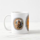 Soft Orange Golden Retriever Custom Photo Kaffeetasse (Links)