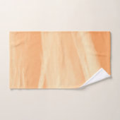 Soft Orange Yellow Sky Dream 1 Badhandtuch Set (Handtuch)