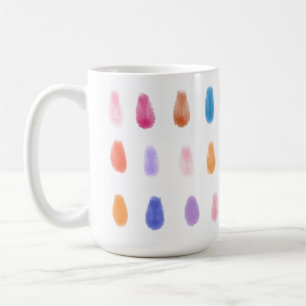 Soft PaintDrops OriginalZeitweiliges Farbmuster Kaffeetasse