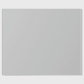 Soft Pale Gray Geometric Geschenkpapier (Flach)