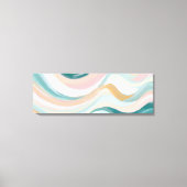 Soft Pasta Abstrakt Wall Art Leinwanddruck (Vorderseite)