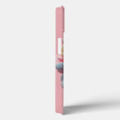 Soft Pastel Abstract Cloud Phone Case Velvet Dream (Rückseite / Rechts)