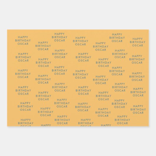 Soft Pastel Beige Raketenschiff Geschenkpapier Set (Vorderseite 3)