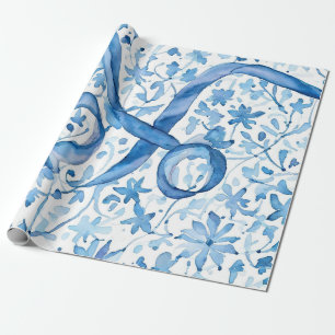 Soft Pastel Blue Gift Tags Geschenkpapier