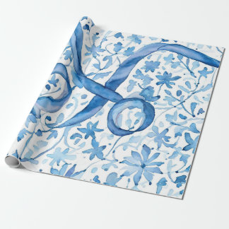 Soft Pastel Blue Gift Tags Geschenkpapier