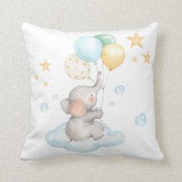 Soft Pastel Elephant Baby Boy Kinderzimmer Dekorat Kissen