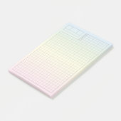 Soft Pastel Fauxbonichi Daily Planner GRID Post-it Klebezettel (angewinkelt)