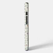 Soft Pastel Floral Pattern Cute Phone case (Rückseite / Links)
