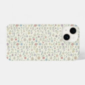 Soft Pastel Floral Pattern Cute Phone case iPhone Hülle (Rückseite (Horizontal))