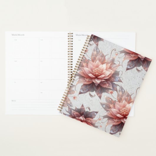 Soft Pastel Floral Planner–Elegant Daily Organizer Planer (Anzeige)