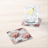Soft Pastel Flower Coasters – Elegant Floral Table Untersetzer (Vor Ort)
