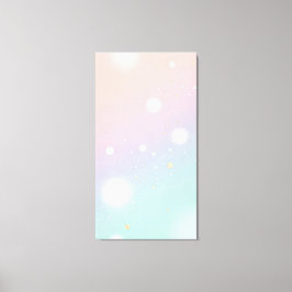soft pastel gradient background is dotted leinwanddruck