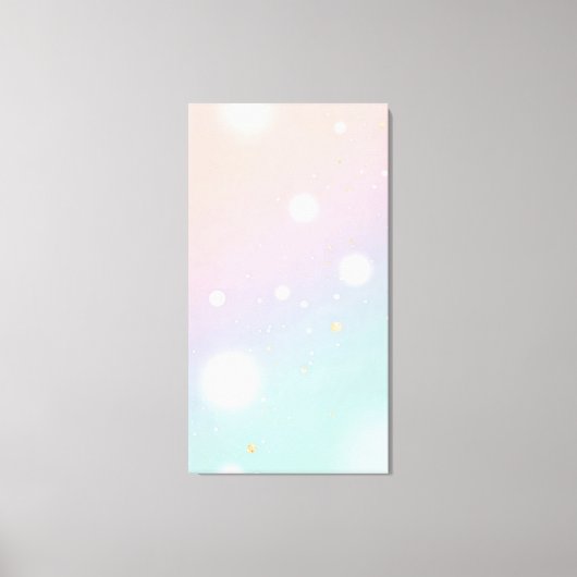 soft pastel gradient background is dotted leinwanddruck (Vorderseite)