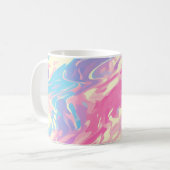 ✨ Soft Pastel Marble Design - Trendy & Smooth 🎨 Kaffeetasse (Vorderseite Links)