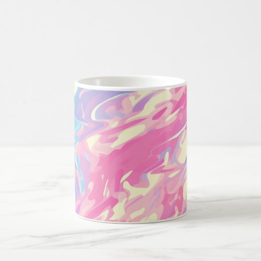 ✨ Soft Pastel Marble Design - Trendy & Smooth 🎨 Kaffeetasse (Mittel)
